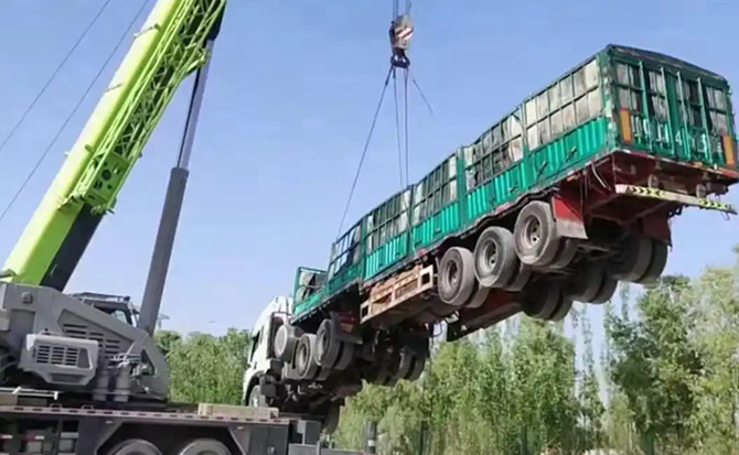 盐都区道路脱困救援案例